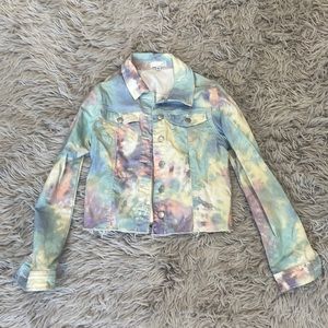 Cute tie dyed jacket size small
